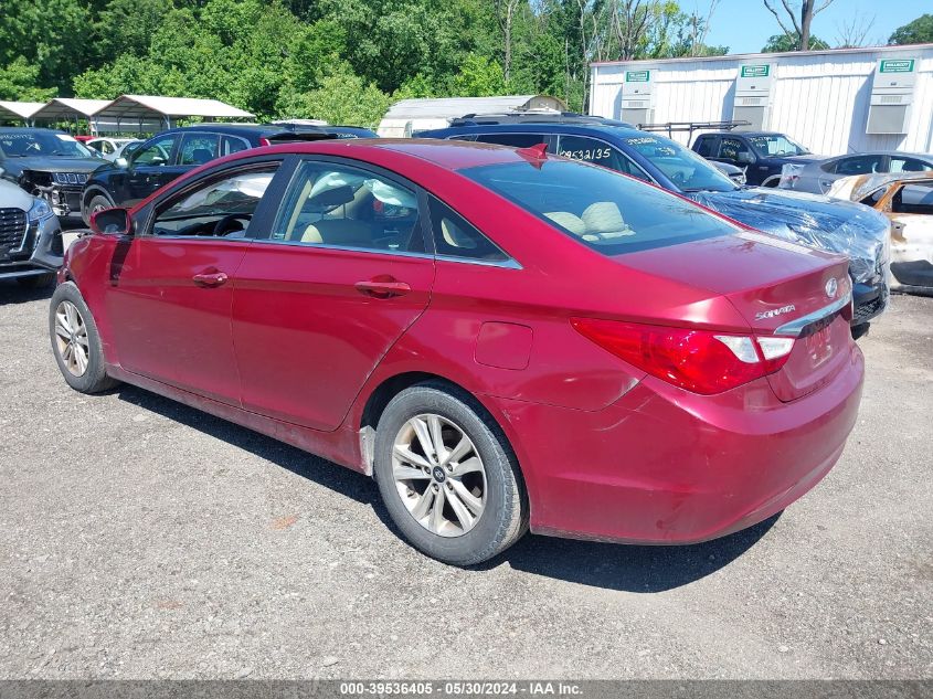 2013 Hyundai Sonata Gls VIN: 5NPEB4AC0DH648009 Lot: 39536405