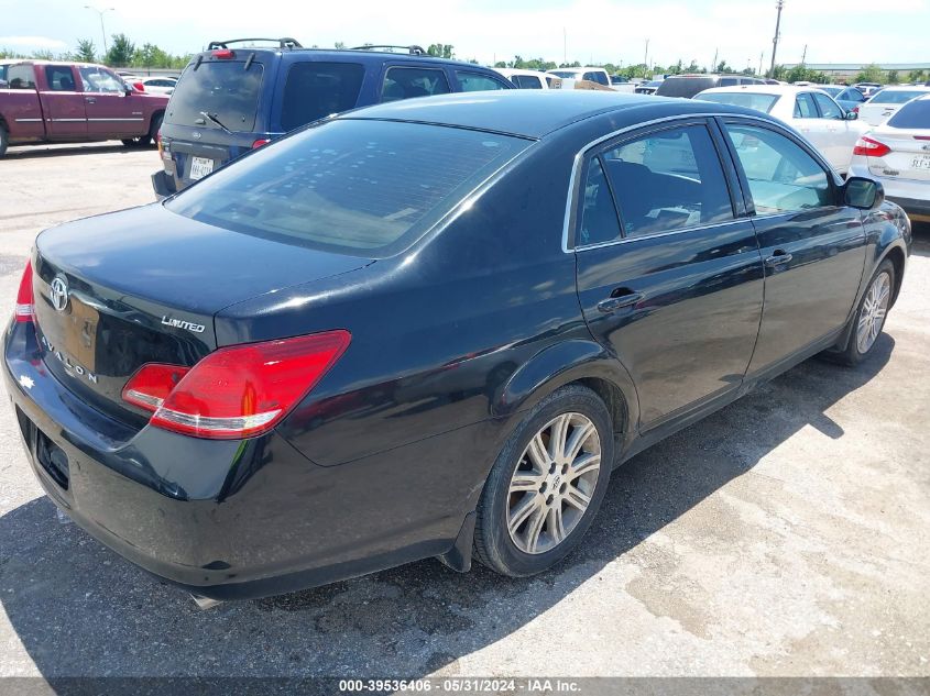 2007 Toyota Avalon Limited VIN: 4T1BK36B07U169544 Lot: 39536406