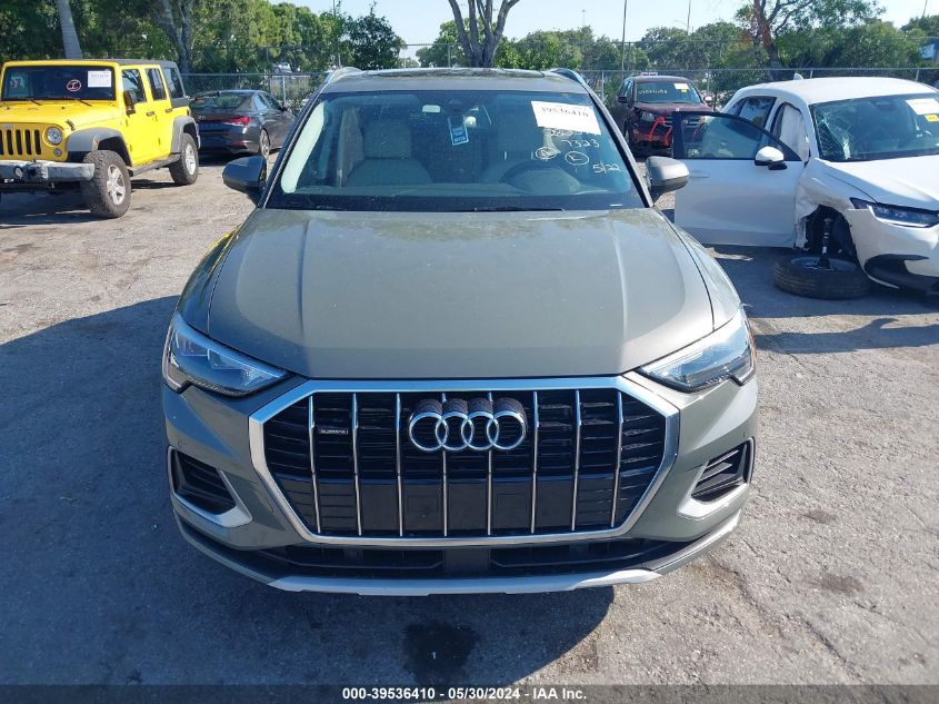 2022 Audi Q3 Premium 40 Tfsi Quattro Tiptronic VIN: WA1AUCF30N1127323 Lot: 39536410