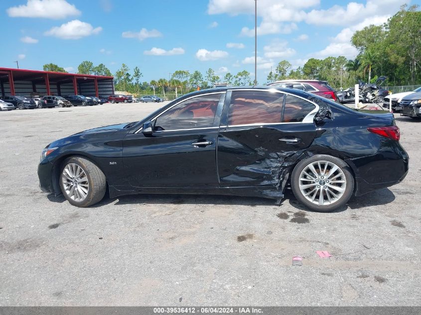 2020 Infiniti Q50 Luxe VIN: JN1EV7AP5LM204661 Lot: 39536412