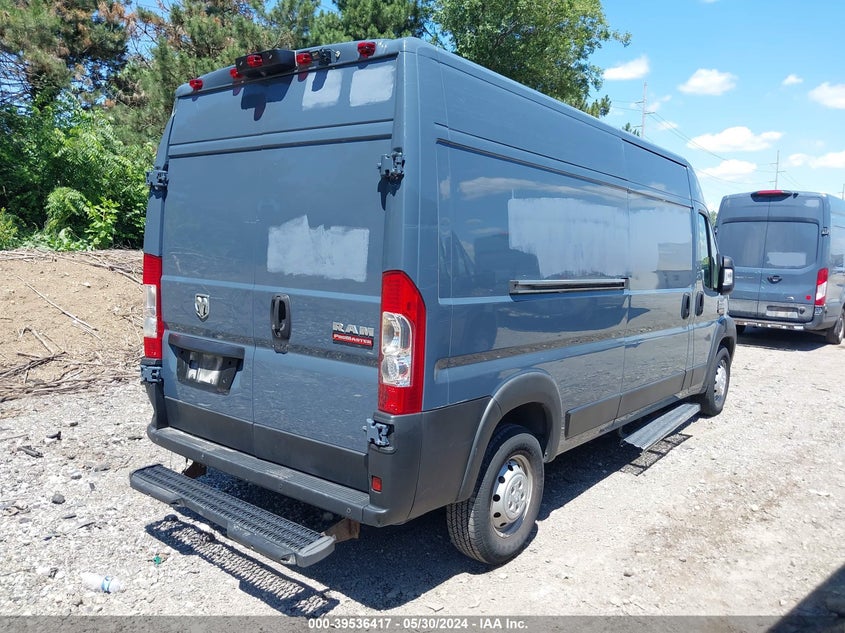 2019 Ram Promaster 2500 High Roof 159 Wb VIN: 3C6TRVDG4KE519108 Lot: 39536417