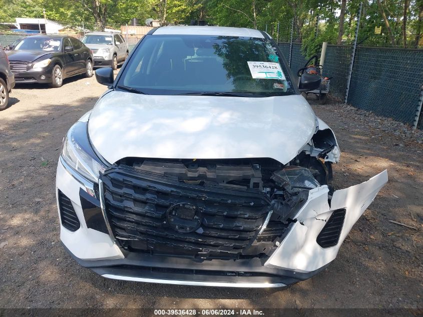 2022 Nissan Kicks S Xtronic Cvt VIN: 3N1CP5BV4NL524988 Lot: 39536428