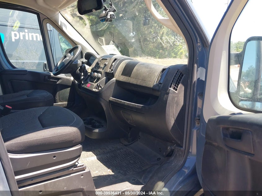 2019 Ram Promaster 2500 High Roof 159 Wb VIN: 3C6TRVDG4KE521683 Lot: 39536431