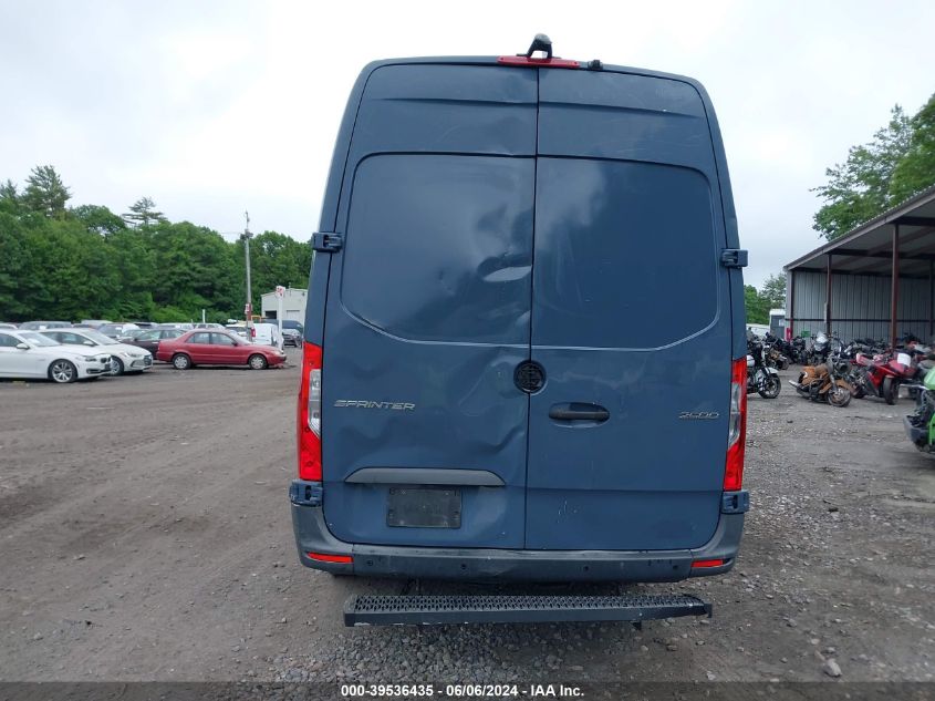 2019 Mercedes-Benz Sprinter 2500 High Roof V6 VIN: WD4PF1CDXKP137660 Lot: 39536435