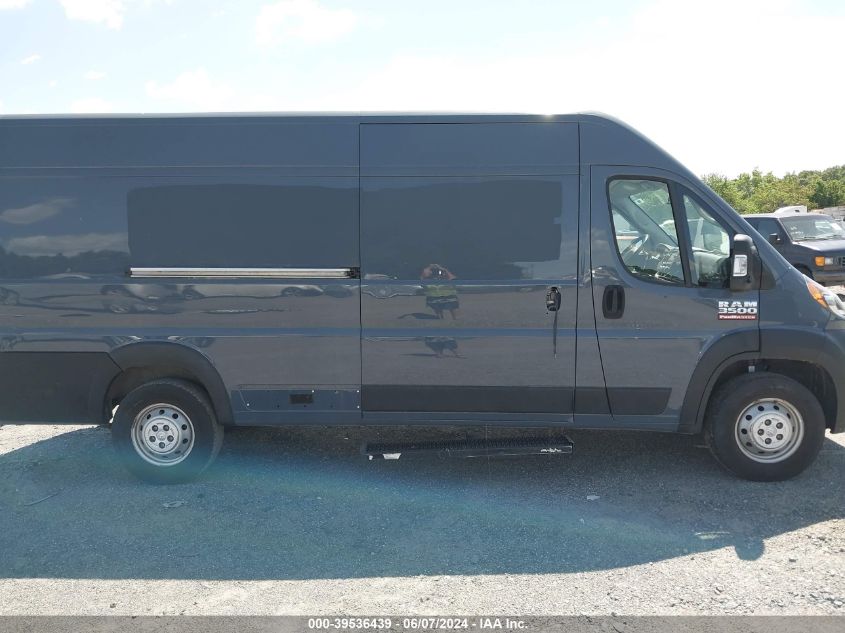 2019 Ram Promaster 3500 Cargo Van High Roof 159 Wb Ext VIN: 3C6URVJG1KE564385 Lot: 39536439