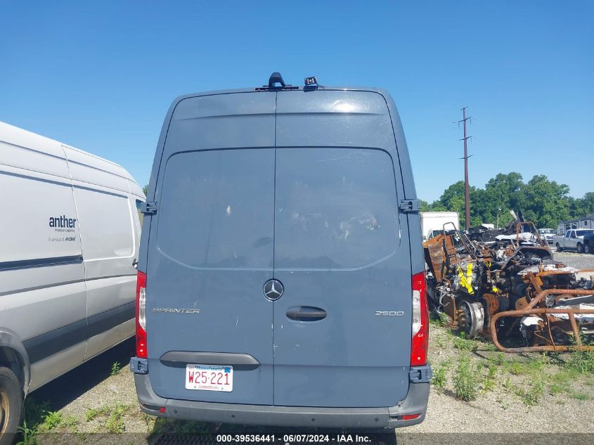 2019 Mercedes-Benz Sprinter 2500 High Roof V6 VIN: WD4PF1CD2KT012708 Lot: 39536441