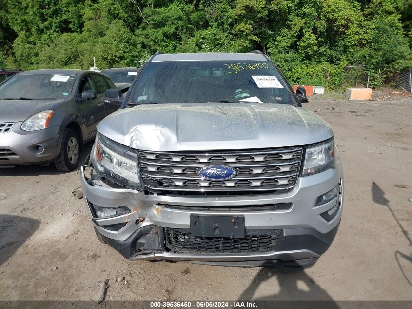 2016 Ford Explorer Xlt VIN: 1FM5K8D89GGD19117 Lot: 39536450