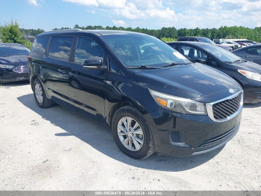 2015 Kia Sedona Lx VIN: KNDMB5C13F6022481 Lot: 39536470