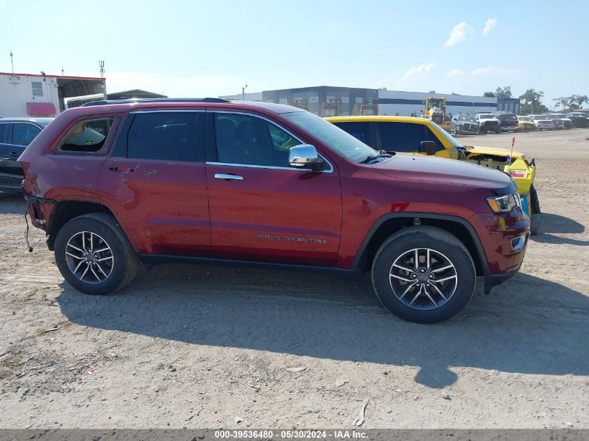 2019 Jeep Grand Cherokee Limited 4X2 VIN: 1C4RJEBG4KC819820 Lot: 39536480