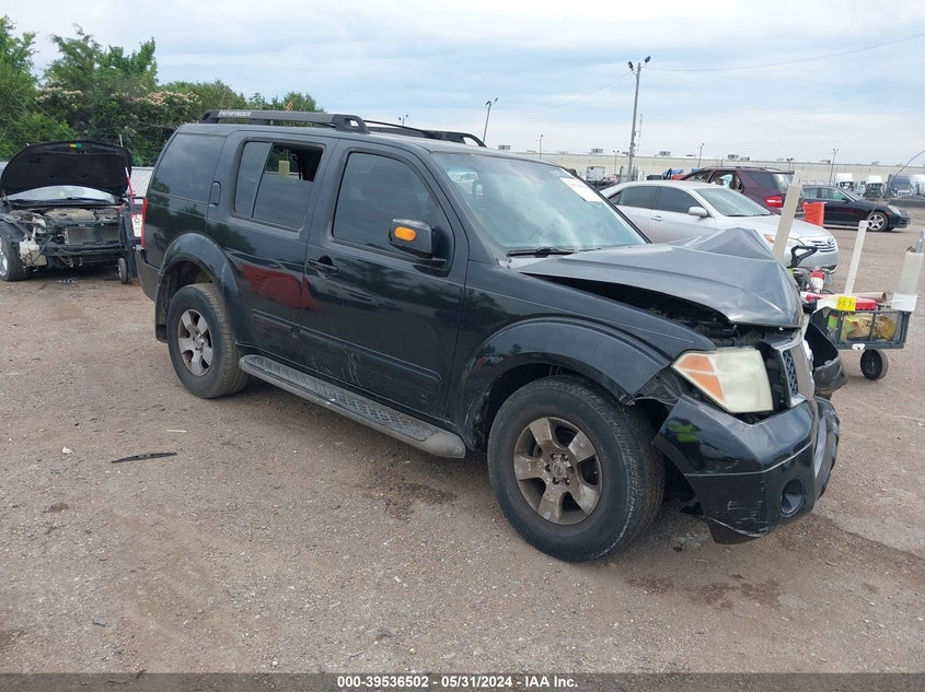 2007 Nissan Pathfinder Se VIN: 5N1AR18U97C600351 Lot: 39536502