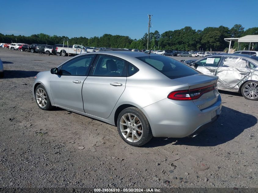 2013 Dodge Dart Sxt VIN: 1C3CDFBA7DD292517 Lot: 39536510