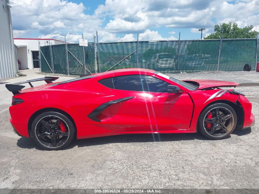 2022 Chevrolet Corvette Stingray Rwd 2Lt VIN: 1G1YB2D46N5110625 Lot: 39536524