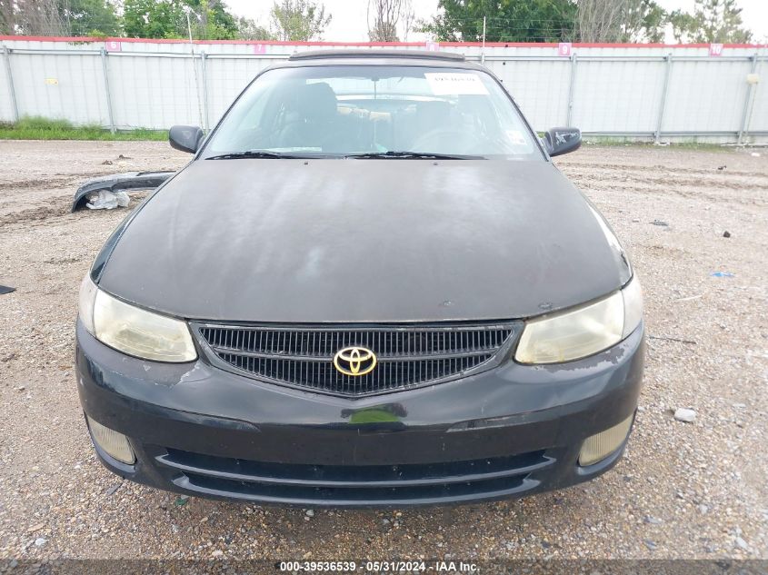 1999 Toyota Camry Solara Se/Sle VIN: 2T1CF22P3XC257221 Lot: 39536539