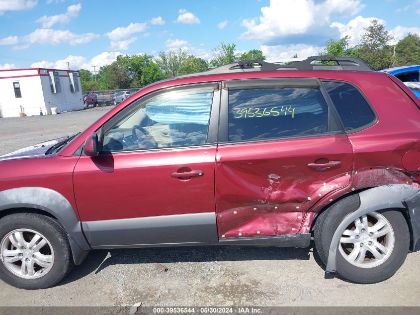 2008 Hyundai Tucson Limited V6/Se VIN: KM8JN72D48U819043 Lot: 39536544