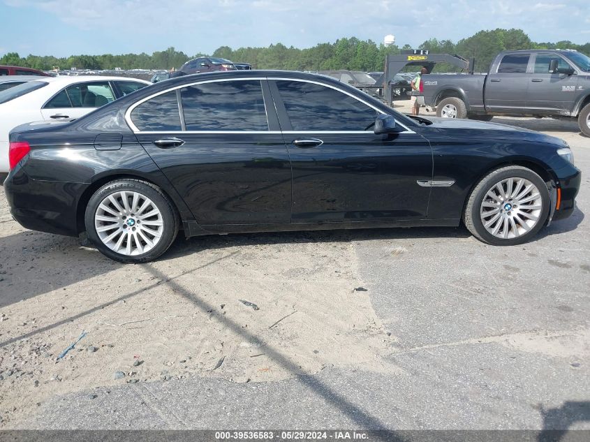 2010 BMW 750I xDrive VIN: WBAKC6C54ACL67698 Lot: 39536583