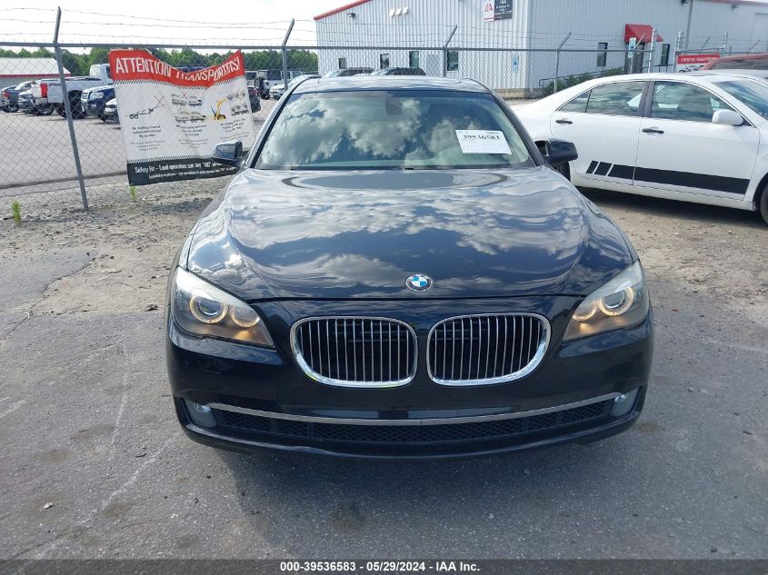 2010 BMW 750I xDrive VIN: WBAKC6C54ACL67698 Lot: 39536583