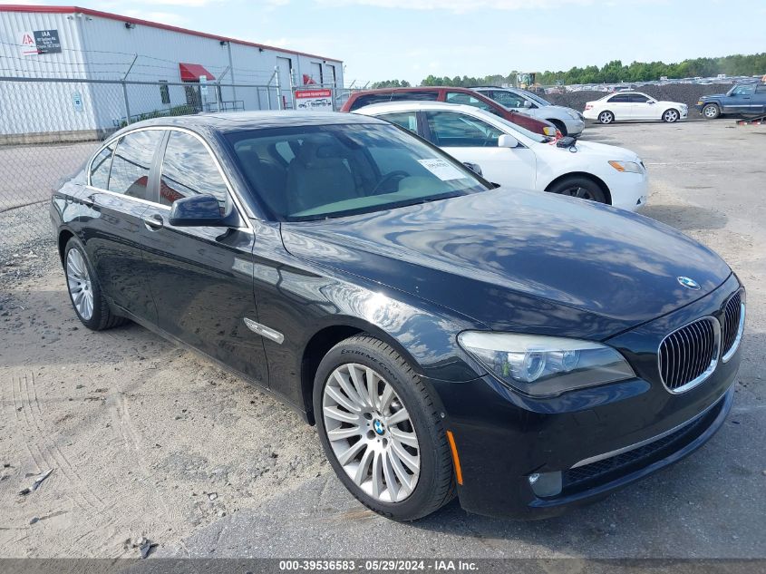 2010 BMW 750I xDrive VIN: WBAKC6C54ACL67698 Lot: 39536583