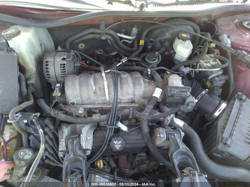 2004 Pontiac Grand Prix Gt2 VIN: 2GZWS522341176412 Lot: 39536602