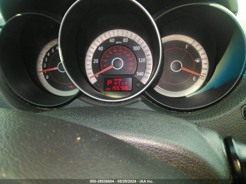 2010 Kia Forte Ex VIN: KNAFU4A20A5297469 Lot: 39536604