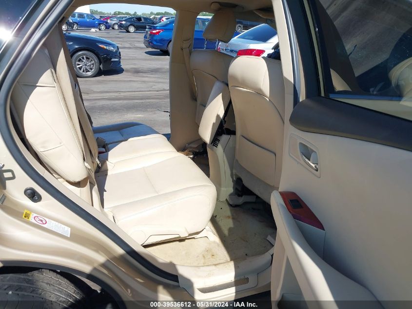 2010 Lexus Rx 450H VIN: JTJBC1BA3A2028874 Lot: 39536612