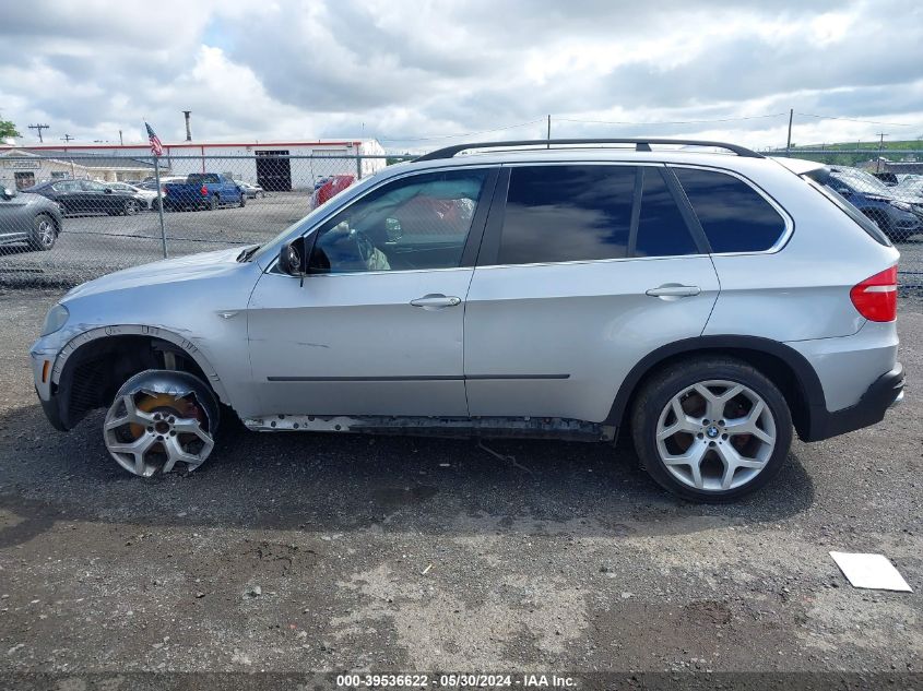 2008 BMW X5 4.8I VIN: 5UXFE835X8L164494 Lot: 39536622