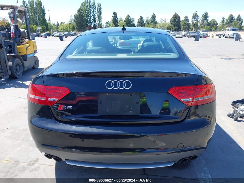 2011 Audi S5 4.2 Premium Plus VIN: WAUVVAFR2BA020408 Lot: 39536627