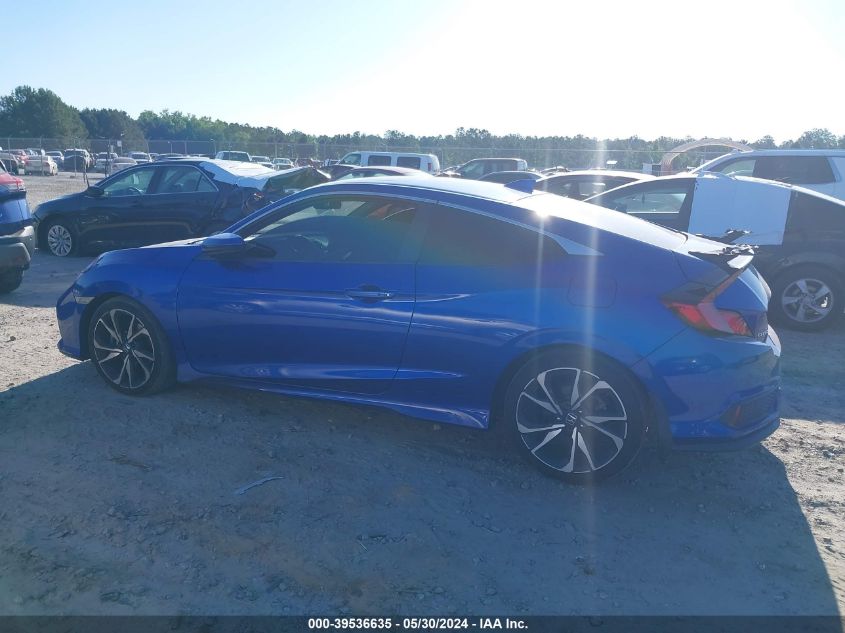 2018 Honda Civic Si VIN: 2HGFC3A54JH757625 Lot: 39536635