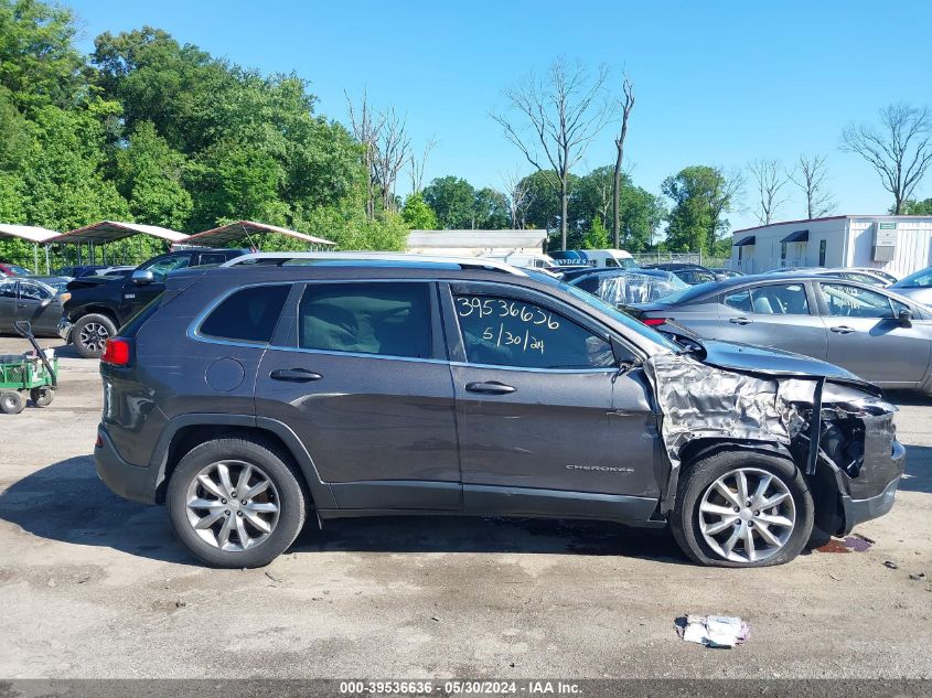 2018 Jeep Cherokee Limited 4X4 VIN: 1C4PJMDX8JD570090 Lot: 39536636