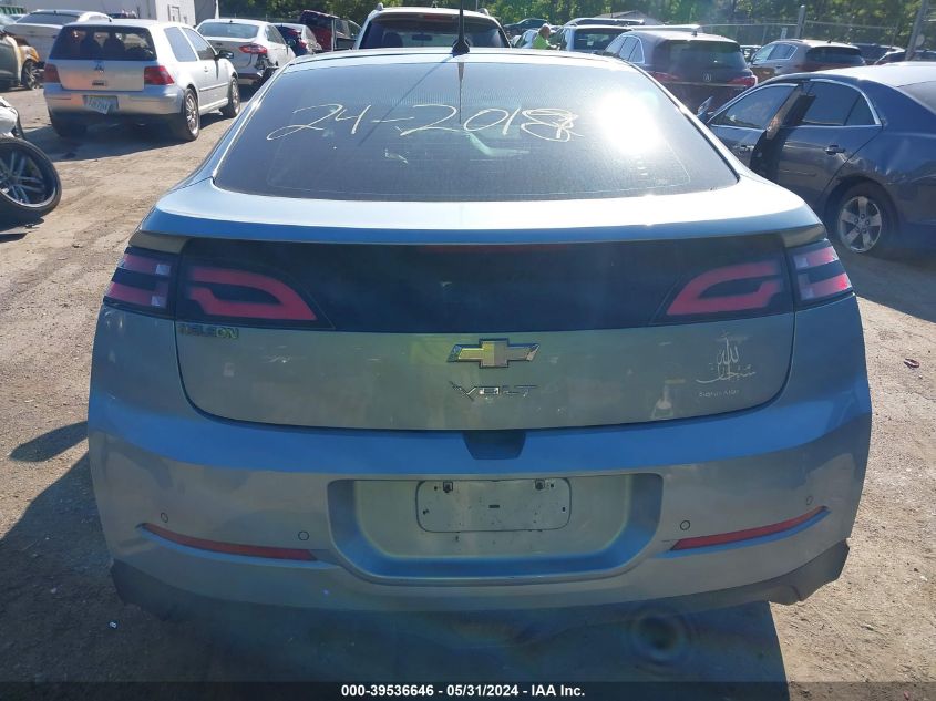 2014 Chevrolet Volt VIN: 1G1RD6E4XEU159465 Lot: 39536646