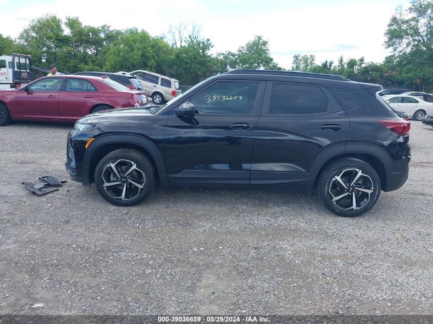 2021 Chevrolet Trailblazer Awd Rs VIN: KL79MUSL8MB031367 Lot: 39536659