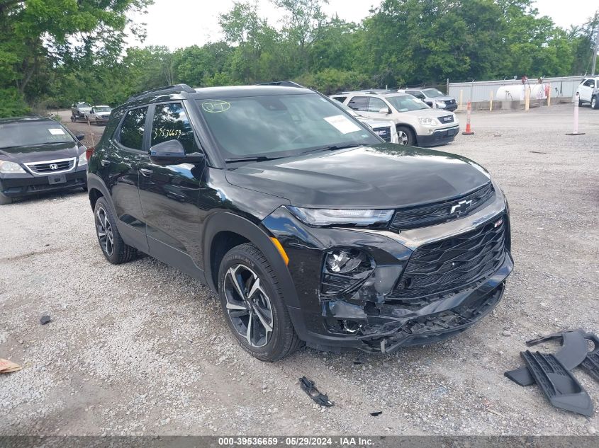 2021 Chevrolet Trailblazer Awd Rs VIN: KL79MUSL8MB031367 Lot: 39536659