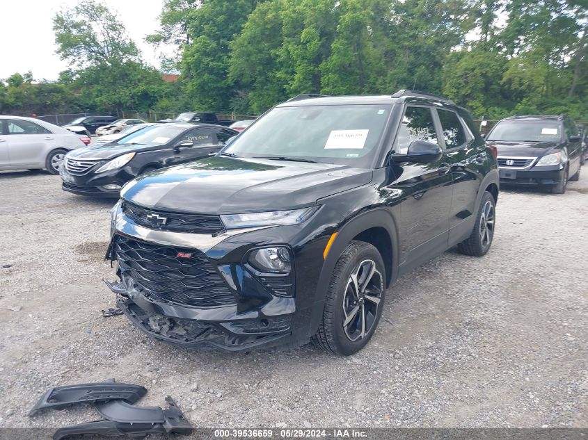 2021 Chevrolet Trailblazer Awd Rs VIN: KL79MUSL8MB031367 Lot: 39536659