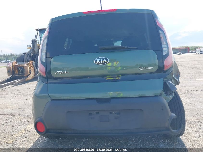 2014 Kia Soul VIN: KNDJN2A20E7046203 Lot: 39536670