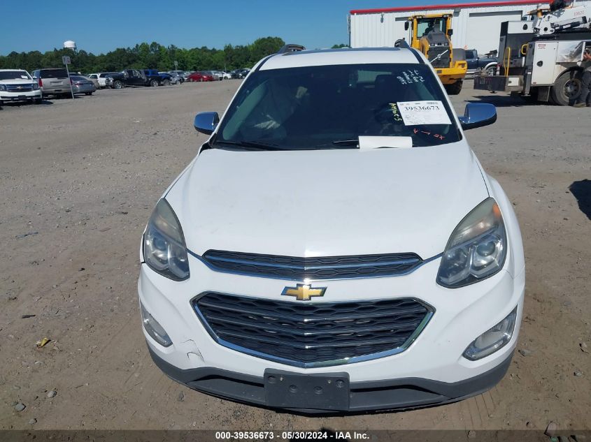 2016 Chevrolet Equinox Ltz VIN: 2GNFLGEK4G6319768 Lot: 39536673
