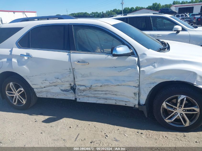 2016 Chevrolet Equinox Ltz VIN: 2GNFLGEK4G6319768 Lot: 39536673