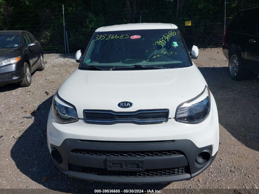 2019 Kia Soul VIN: KNDJN2A28K7001733 Lot: 39536685