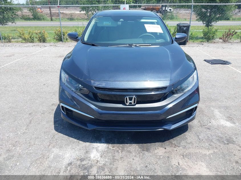 2019 Honda Civic Lx VIN: 2HGFC2F6KH572051 Lot: 39536688