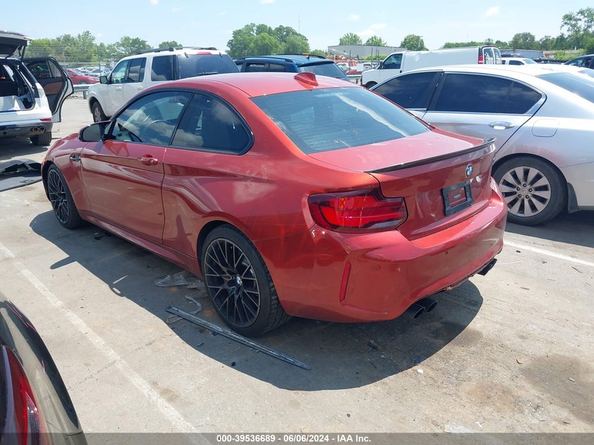 2020 BMW M2 Competition VIN: WBS2U7C06L7E71305 Lot: 39536689