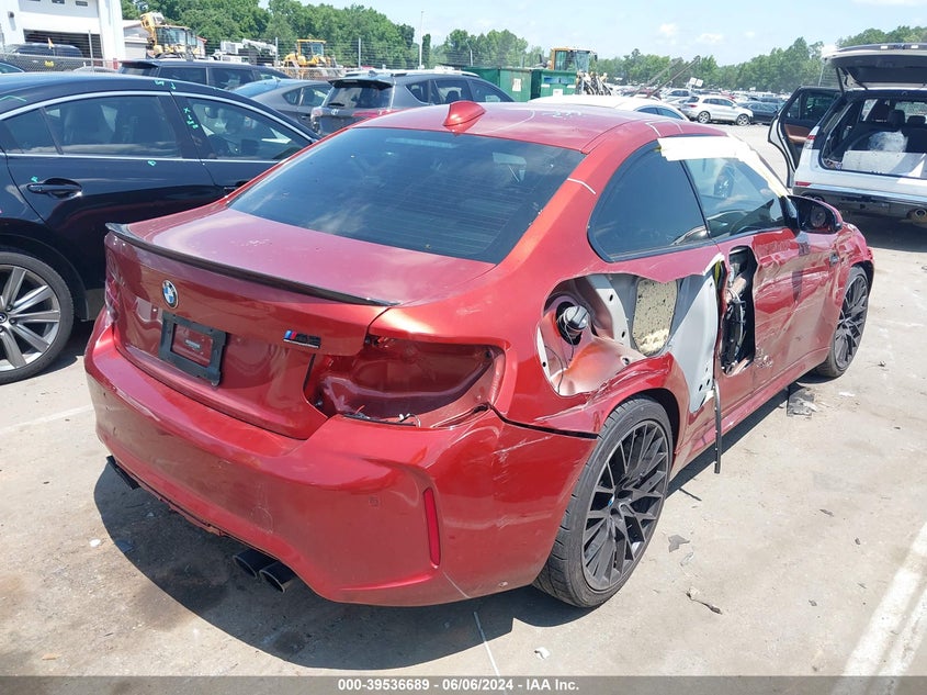 2020 BMW M2 Competition VIN: WBS2U7C06L7E71305 Lot: 39536689