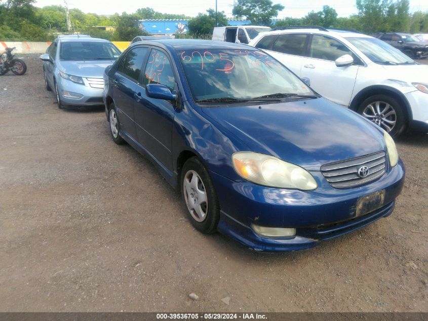 2003 Toyota Corolla S VIN: 1NXBR32E23Z126037 Lot: 39536705