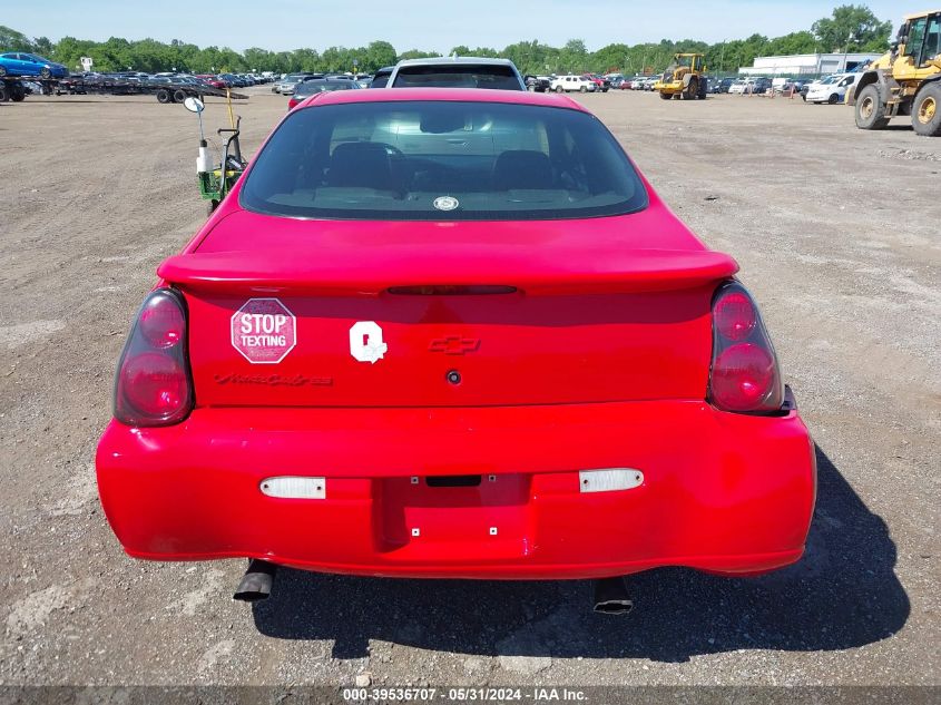 2001 Chevrolet Monte Carlo Ss VIN: 2G1WX15K119254628 Lot: 39536707