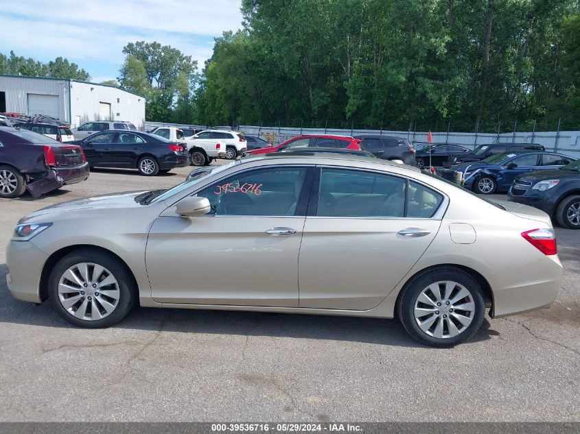 2015 Honda Accord Ex-L V-6 VIN: 1HGCR3F83FA032639 Lot: 39536716