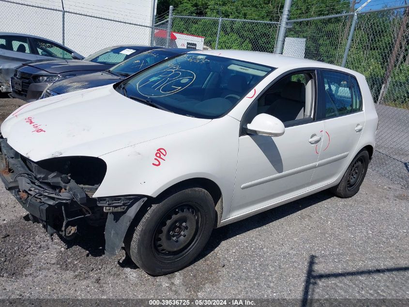 2008 Volkswagen Rabbit VIN: WVWDA71K88W322661 Lot: 39536725