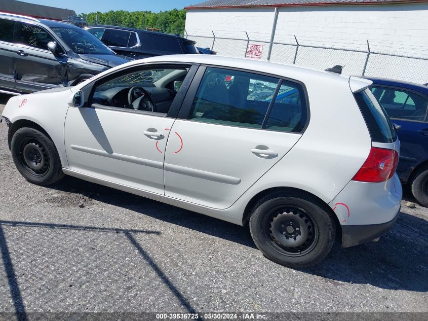 2008 Volkswagen Rabbit VIN: WVWDA71K88W322661 Lot: 39536725