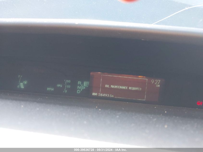 2010 Toyota Prius Ii VIN: JTDKN3DU0A0002566 Lot: 39536728