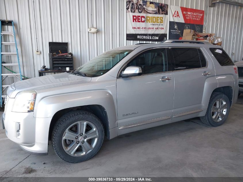 2013 GMC Terrain Denali VIN: 2GKFLZEK8D6370999 Lot: 39536733