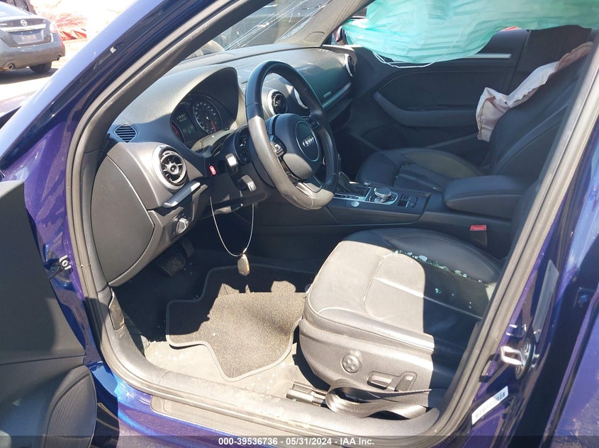 2016 Audi A3 2.0T Premium VIN: WAUB8GFFXG1020831 Lot: 39536736