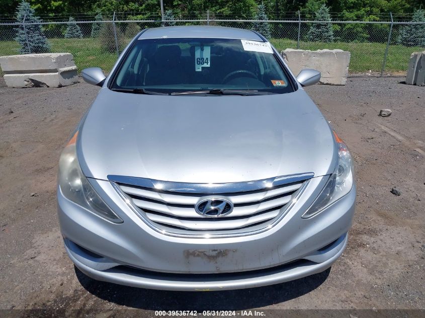 2012 Hyundai Sonata Gls VIN: 5NPEB4AC2CH434458 Lot: 39536742