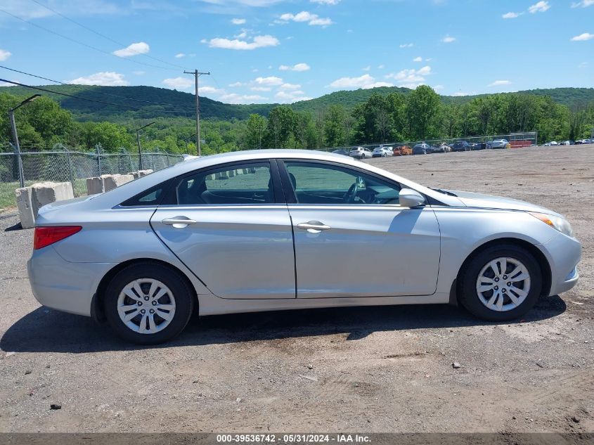 2012 Hyundai Sonata Gls VIN: 5NPEB4AC2CH434458 Lot: 39536742