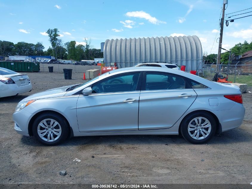 2012 Hyundai Sonata Gls VIN: 5NPEB4AC2CH434458 Lot: 39536742